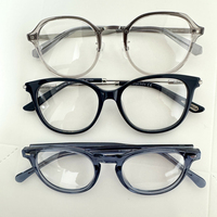 Fabricant de montures de lunettes en acétate de qualité supérieure en gros, montures de lunettes en acétate de couleur et de style variés pour unisexe