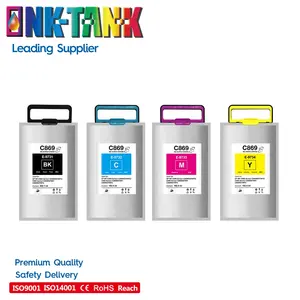 Tinteiro-tanque t9731 t9732 t9733 t9734 c869 cor premium compatível saco de tinta para impressora epson WF-C869