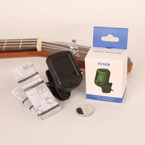 Sintonizador digital cromático para instrumentos de cuerda Mini sintonizador giratorio para Guitarra/Bajo/Ukelele/violín Accesorio de pantalla LCD - Product Image 2