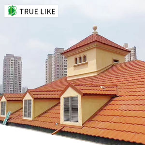 Ubin atap aluminium ringan dan Modern untuk bangunan rumahan dengan tampilan klasik - Product Image 2