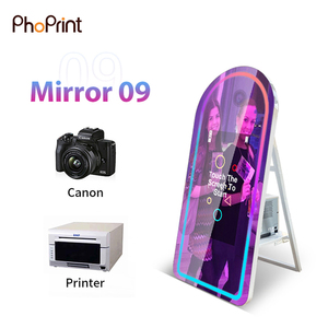 Miroir Magique <span class=keywords><strong>Photo</strong></span> Booth Phoprint Léger avec LED, Appareil <span class=keywords><strong>Photo</strong></span> et <span class=keywords><strong>Imprimante</strong></span> - Product Image 6