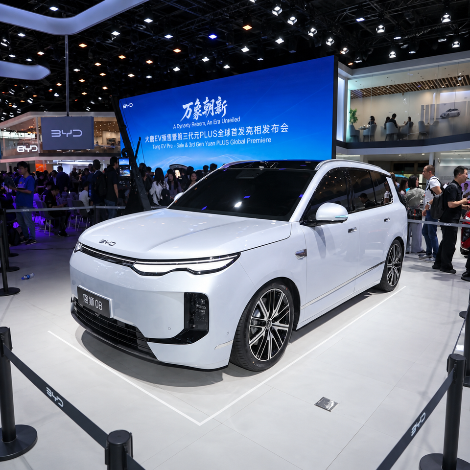 2026 New BYD Electric Car Sealion 08 Flagship Large SUV EV 5 or 6 ...