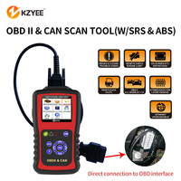 KC501, escáner automotriz OBD2 con todas las funciones, prueba ABS + SRS, lector de código automático, Analizador de motor, herramienta de diagnóstico automático ABS