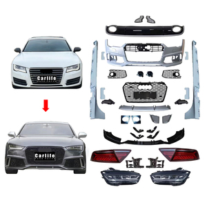 Kit di Conversione Carrozzeria con Paraurti per <span class=keywords><strong>Audi</strong></span> <span class=keywords><strong>A7</strong></span> C7 2012-2015, Modificato al Modello 2016 <span class=keywords><strong>2017</strong></span> 2018 - Product Image 1