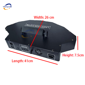 Fan-Shaped 6 Hole RGB Full-Color Laser Scanning Projector DMX512 Stage Effect Dance Floor <b>Bar</b> Party <b>Light</b> Portable D - Product Image 6