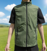Combinaison de travail légère et respirante en polyester avec refroidissement semi-conducteur Peltier, résistante aux hautes températures, séchage rapide, pour l'extérieur