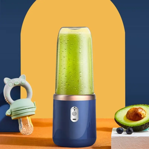 Draagbare Roestvrijstalen Elektrische <span class=keywords><strong>Juicer</strong></span> Set Mini Usb Keuken Gereedschap Gadgets Bevat Mengkom Voor Smoothies Huishoudelijke