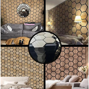 شهادة CE لوحة الصوتية البوليستر رغوة MDF شريحة امتصاص الصوت لوحات عازلة للصوت لوحة الصوتية - Product Image 4