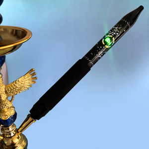 Manguera de Metal para Hookah en Forma de Cono GEEK BAR con Diseño Luminoso con Efecto Hielo para Accesorios de Fumar - Product Image 3