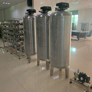 2000L tam SUS-304 Çift geçişli Ters Ozmoz Su Filtrasyon Sistemi Saf Su Üretim Tesisi - Product Image 3
