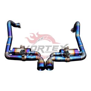 VORTEX Grade 5 Ti Valvetronic Catback pour Porsche 718 Boxster/Cayman 2.0T/2.5T 2016+ Télécommande Contrôle Direct Fixation par Boulons - Product Image 4