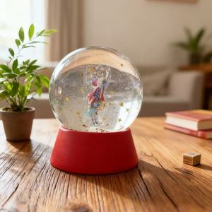 كرة ثلجية مخصصة لعيد الميلاد من الأكريليك المطبوع، تذكار وديكور منزلي - Product Image 2