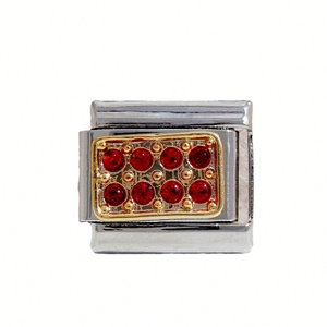 Nueva Pulsera Unisex Italiana Elástica de Acero Inoxidable con Módulos que Conservan el Color, Accesorios de Moda con Cadena y Eslabones - Product Image 5