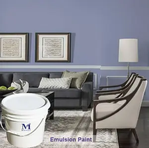 Peinture latex pour mur intérieur Revêtement décoratif à base d'eau Matériau de conception pour mur intérieur