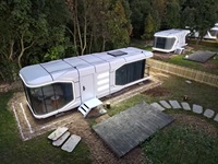 Expédition rapide, capsule spatiale pour la maison, mini capsule spatiale en gros, maison capsule moderne, hôtel de luxe, chambre capsule spatiale, nouvelle conception, maison mobile