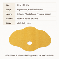 Patchs amincissants pour le corps, autocollants ventre plat, soin amincissant et modelant la taille, longue durée, non tissés, marque privée