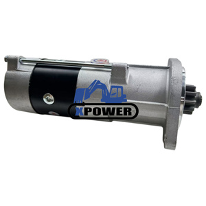 Moteur de démarrage XPower neuf rouge 12V 10T 3.5KW 32A66-10100 32A66-10101 32A66-10600 pour moteur diesel S4S d'excavatrice sur chenilles - Product Image 3