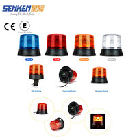 Senken R65 Homologado 12V 24V ECE R65 TB2 Baliza de Advertencia de Seguridad para Techo, Luz Estroboscópica LED de Emergencia Azul