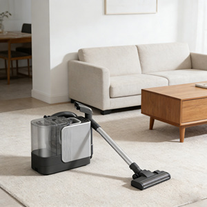Nettoyeur vapeur électrique haute pression sans sac, portable, avec fonction humide et sèche, pour le nettoyage en profondeur des hôtels et des foyers - Product Image 6