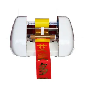 Automatic hot Foil digital satin ribbon stamping foil printer