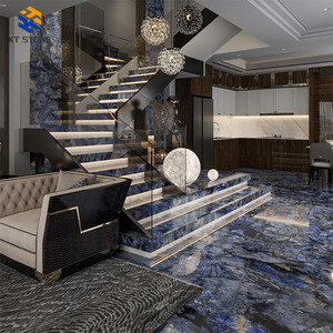 Marmo KT STONE Versailles Gold Beige con Motivo a Chevron, Pavimentazione in Stile <span class=keywords><strong>Palazzo</strong></span> per Soggiorno, Residenze Regali e Interni di Ville - Product Image 6