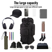 Sac à dos tactique 65-100L, grand sac tactique, sacs tactiques, sac à dos tactique Mochila, sac à dos tactique à marque privée