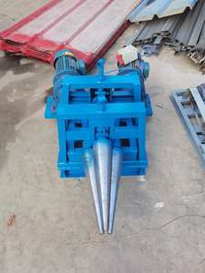 Petite machine à rouler les plaques coniques Machine à enrouler les tôles à 3 rouleaux - Product Image 4