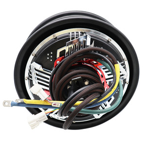 มอเตอร์ฮับไร้แปรงถ่าน DKYS 72V ขนาด 12 นิ้ว 40H3500WP แบบกว้าง 16 สแควร์ สายแยกความเร็วสำหรับรถจักรยานยนต์ แรงดัน 60V รุ่น 12'40H3500WP Qsmot - Product Image 2
