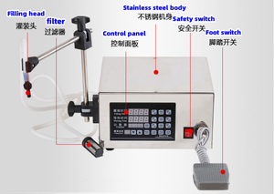 Machine de remplissage semi-automatique de petite taille pour parfums, eaux et boissons avec remplissage quantitatif - Product Image 5
