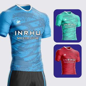 Set uniforme da <span class=keywords><strong>calcio</strong></span>, divisa da squadra personalizzata da uomo, <span class=keywords><strong>maglia</strong></span> sportiva da donna, attrezzatura da gioco per bambini, uniforme da allenamento stampata - Product Image 2