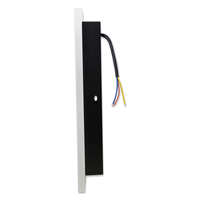 Applique Murale Extérieure Linéaire Moderne Longue Bande Très Vendue, Lampe Murale Extérieure LED Étanche Noire pour Porche, Villa, Balcon, Jardin