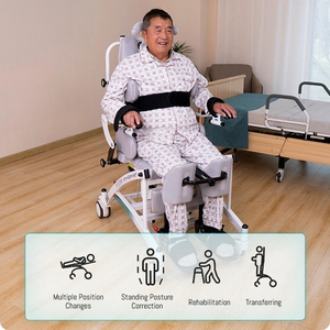 Poltrona elettrica multifunzione per anziani pazienti con ictus paralizzato-aiuto per la riabilitazione degli arti inferiori - Product Image 5