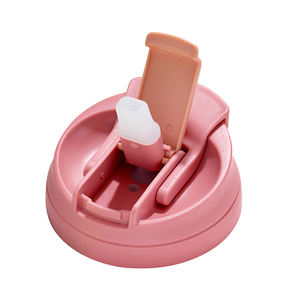 特注再利用可能かわいい子供旅行トリタンプラスチックコーヒードリンクマグカップシッピーウォーターカップふたとストロー付き - Product Image 5