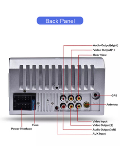<span class=keywords><strong>Autoradio</strong></span> MP5 7 pouces <span class=keywords><strong>2</strong></span> <span class=keywords><strong>DIN</strong></span> Full HD RCA avec écran miroir, <span class=keywords><strong>caméra</strong></span> de <span class=keywords><strong>recul</strong></span> - Product Image 2
