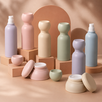 Emballage personnalisé pour ensemble cosmétique avec logo, pot à crème, flacon pompe pour lotion, flacon vaporisateur, 50g, 40ml, 100ml, 120ml, plastique, vente en gros