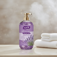 Savon liquide pour le corps à la lavande, blanchissant et hydratant, à base de plantes, 500 ml