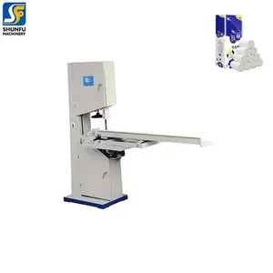 Máquina cortadora de papel eléctrica automática, máquina cortadora de rollos de papel con filtro Jumbo