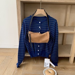 กระเป๋าสะพายข้างทรงหมอนหนังกลับสำหรับผู้หญิง สีน้ำตาล สไตล์วินเทจ สายสะพายเดี่ยว ปิดซิป เหมาะกับการใช้งานทุกวัน คอลเลคชั่นฤดูใบไม้ร่วง 2025 - Product Image 2