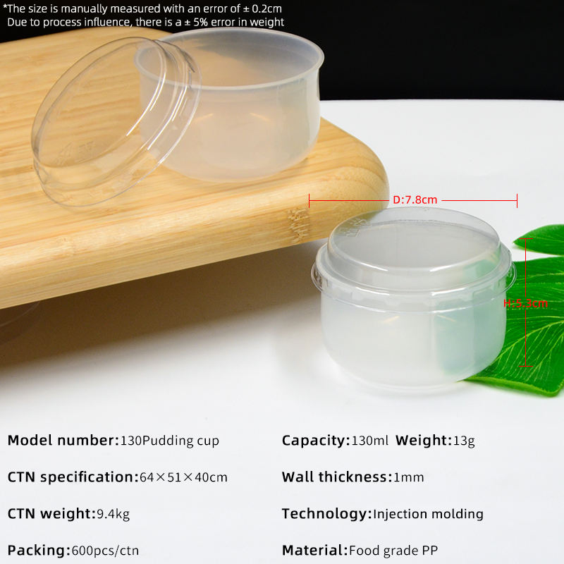 130 Tasse à pouding