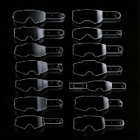 Masque de course 100 % Armega Armatic MTB BMX MX avec feuilles détachables pour masques 100% Goggles