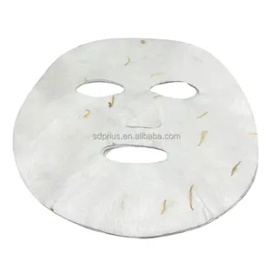 65gsm Lyocellvezel Calendula Bloemblaadje Facial Sheet Masker Fabrikant Huidverzorging Chinese Kruid Masker Papier Gezichtsmasker