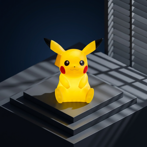 Pokemon Pikaed Plastic Touch Control 3500K Warm White Neon Bulbs <b>LED</b> Mood <b>Light</b> 120x155mm Korean <b>USB</b> Battery Anime Bedroom - Product Image 2