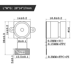 OV5640 Gran Angular de Foco Fijo 5MP Smart Home Tablet FPC Módulo de Cámara HD para ESP32 STM32 - Product Image 5