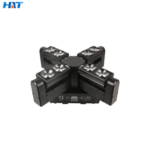 HT Bán Buôn Đèn Sân Khấu Dj Disco <span class=keywords><strong>LED</strong></span> 8 Mắt Di Chuyển <span class=keywords><strong>Head</strong></span> Lights 8 Cái Rgbw 4in1moving <span class=keywords><strong>Head</strong></span> Lắc Đầu Ánh Sáng Cho Sân Khấu Đảng - Product Image 3