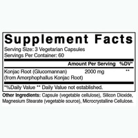Capsules de Konjac Végétaliennes ODM/OEM pour la Perte de Poids chez l'Adulte, Supplément Détoxifiant Favorisant la Digestion et le Bien-être Quotidien