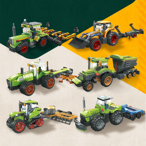 59224-59231เครื่องจักรกลการเกษตรชุดเก็บเกี่ยวปุ๋ยบล็อกบล็อกตัวต่อของเล่นสำหรับเด็ก - Product Image 2