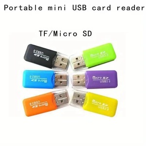 Lector de tarjetas USB 2,0 de alta velocidad-<span class=keywords><strong>Cool</strong></span>-Touch totalmente probado para tarjetas TF/tarjetas de memoria de teléfonos móviles - Product Image 5