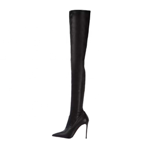 Bottes pour femmes 2024, Stivali Donna, Chaussures à <span class=keywords><strong>talon</strong></span>, Bottes femme luxueuses, Bottes au-dessus du genou, Bottes de créateur pour femmes, Stilettos personnalisées - Product Image 6