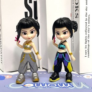 Estatuilla de belleza de resina de estilo antiguo personalizada, estatua de niña clásica, decoración del hogar y adorno de escritorio, arte único inspirado en el <span class=keywords><strong>anime</strong></span> - Product Image 5