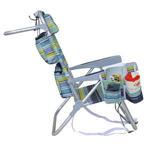 Ghế xếp bãi biển bằng thép nhôm nhẹ <span class=keywords><strong>2026</strong></span> |   Ghế dã ngoại cắm trại di động có tay cầm bằng gỗ beech thoải mái - Product Image 6